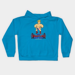 Make Wrestling Great Again by Basement Mastermind Kids Hoodie